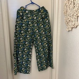 Free People wide legged pant